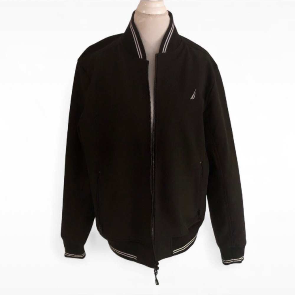 Men's Black Bomber Jacket